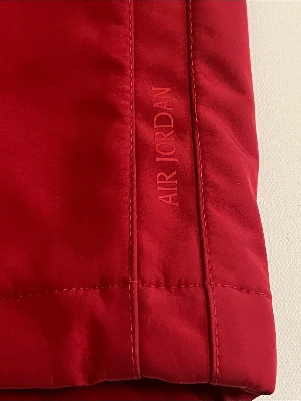 Nike Air Jordan Wings Track Pants Mens M Red Storm Fit Air Jordan on legs $110
